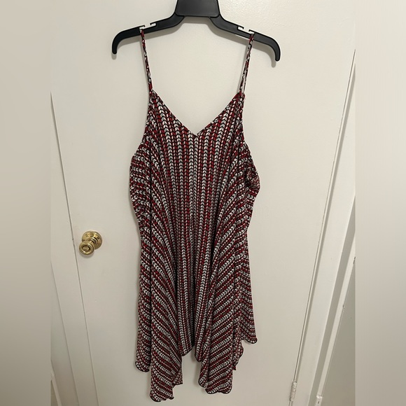SHEIN asymmetrical spaghetti strap dress. Size 3X. - Picture 3 of 4